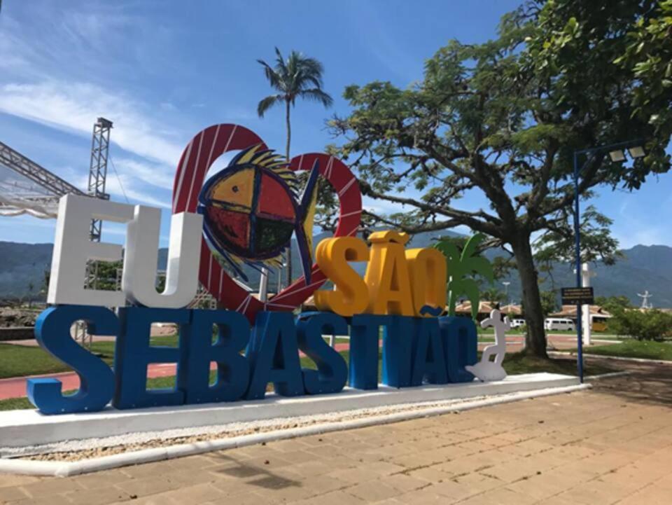 Casa-Sobrado Proximo A Balsa De Ilha Bela E Rodoviaria Hotel Sao Sebastiao  Buitenkant foto